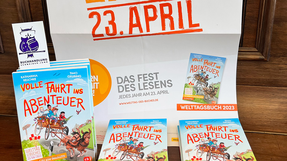 Lesung zum Welttag des Buches: Jetzt für Grundschulklassen anmelden! Lesung zum Welttag des Buches: Jetzt für Grundschulklassen anmelden!