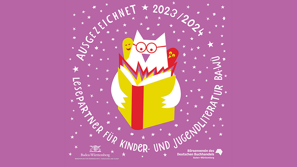 Auszeichnung als Lesepartner für Kinder- und Jugendliteratur: Unsere Buchhandlung gehört zu den Besten in Baden-Württemberg! Auszeichnung als Lesepartner für Kinder- und Jugendliteratur: Unsere Buchhandlung gehört zu den Besten in Baden-Württemberg!