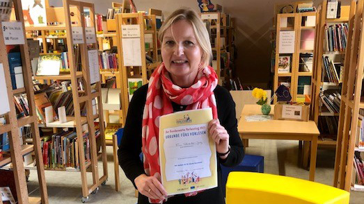 Ein Vormittag voller Geschichten: Der Vorlesetag 2021 an der Europäischen Schule Karlsruhe