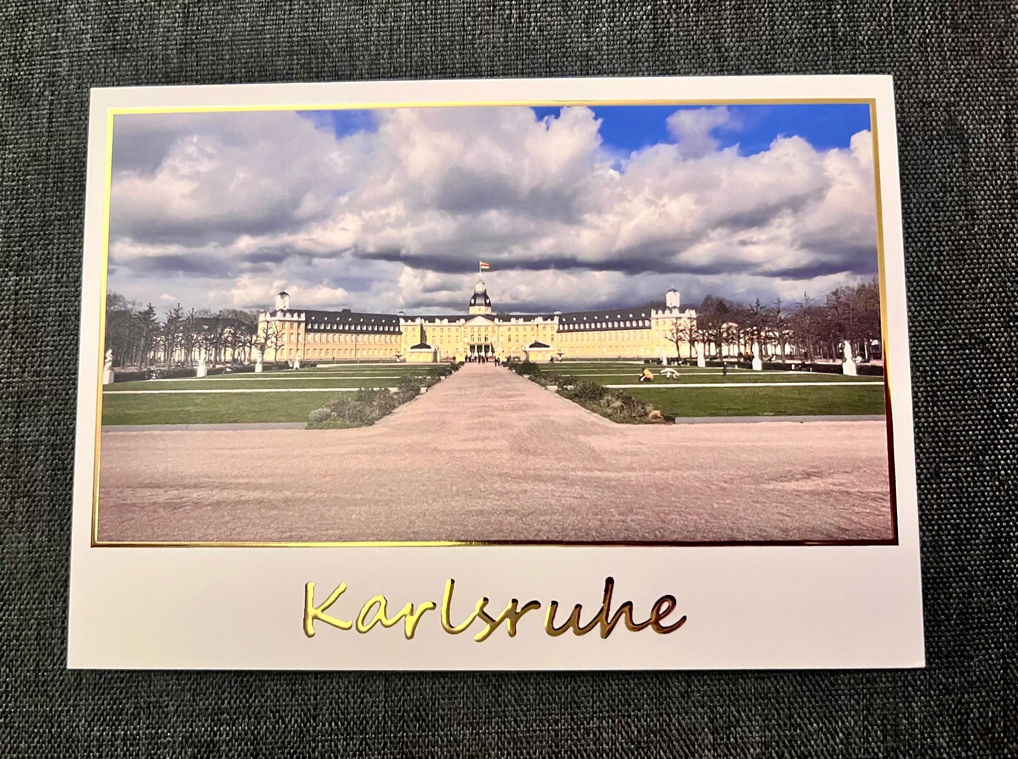 Postkarte Karlsruhe