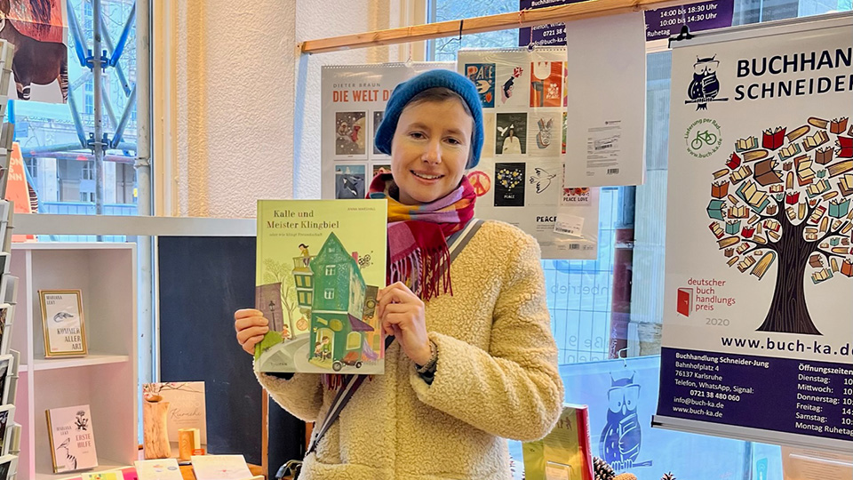 Karlsruher Kinderbuchautorin stellt sich vor